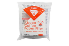 Load image into Gallery viewer, Gift Set | CAFEC Cup 4 Big Pour-Over Flower Dripper | CFD-4GREEN + 2packs of AC4-100W