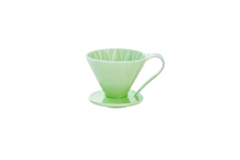 Load image into Gallery viewer, Gift Set | CAFEC Cup 4 Big Pour-Over Flower Dripper | CFD4-GREEN + LC4-40W, MC4-40W, DC4-40W, Stainless Kettle Tsubame Pro