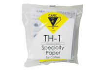 Load image into Gallery viewer, CAFEC TH-1 | CUP 4 LIGHT ROAST PAPER FILTER | V60 02 | TH14-100