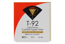 Load image into Gallery viewer, CAFEC Cup 1 Light Roast Paper Filter | LC1-40W
