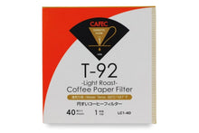 Load image into Gallery viewer, CAFEC Cup 1 Light Roast Paper Filter | LC1-40W