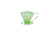 Load image into Gallery viewer, Gift Set | CAFEC Cup 4 Big Pour-Over Flower Dripper | CFD4-GREEN + LC4-40W, MC4-40W, DC4-40W, Stainless Kettle Tsubame Pro, Grinder
