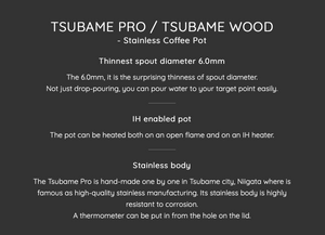 CAFEC 750ml Stainless Kettle | Tsubame Pro