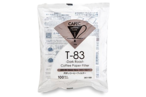 CAFEC Cup 1 Dark Roast Paper Filter | DC1-100W