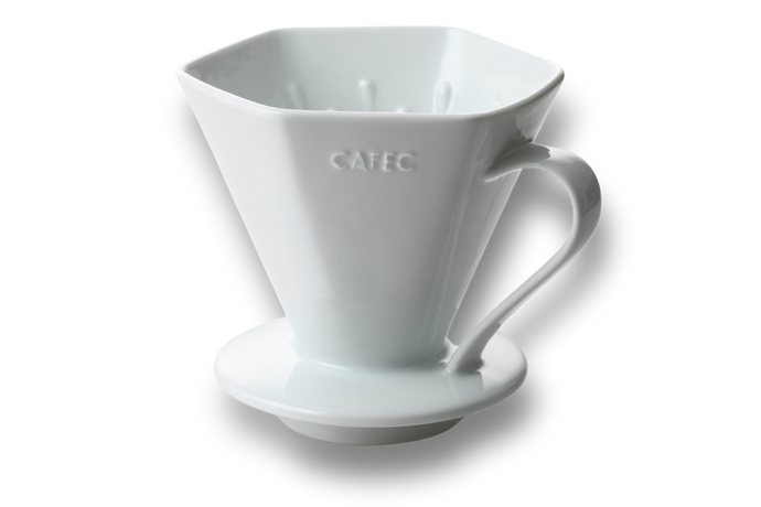 CAFEC 3-7 Cups Deep 45 Arita Ware Brewer | DA-45W | DDF-100W